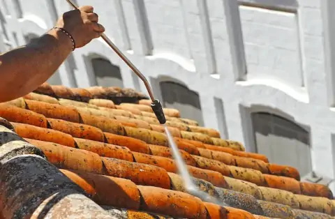 Nettoyage de toitures - Saint-Ouen-de-Thouberville